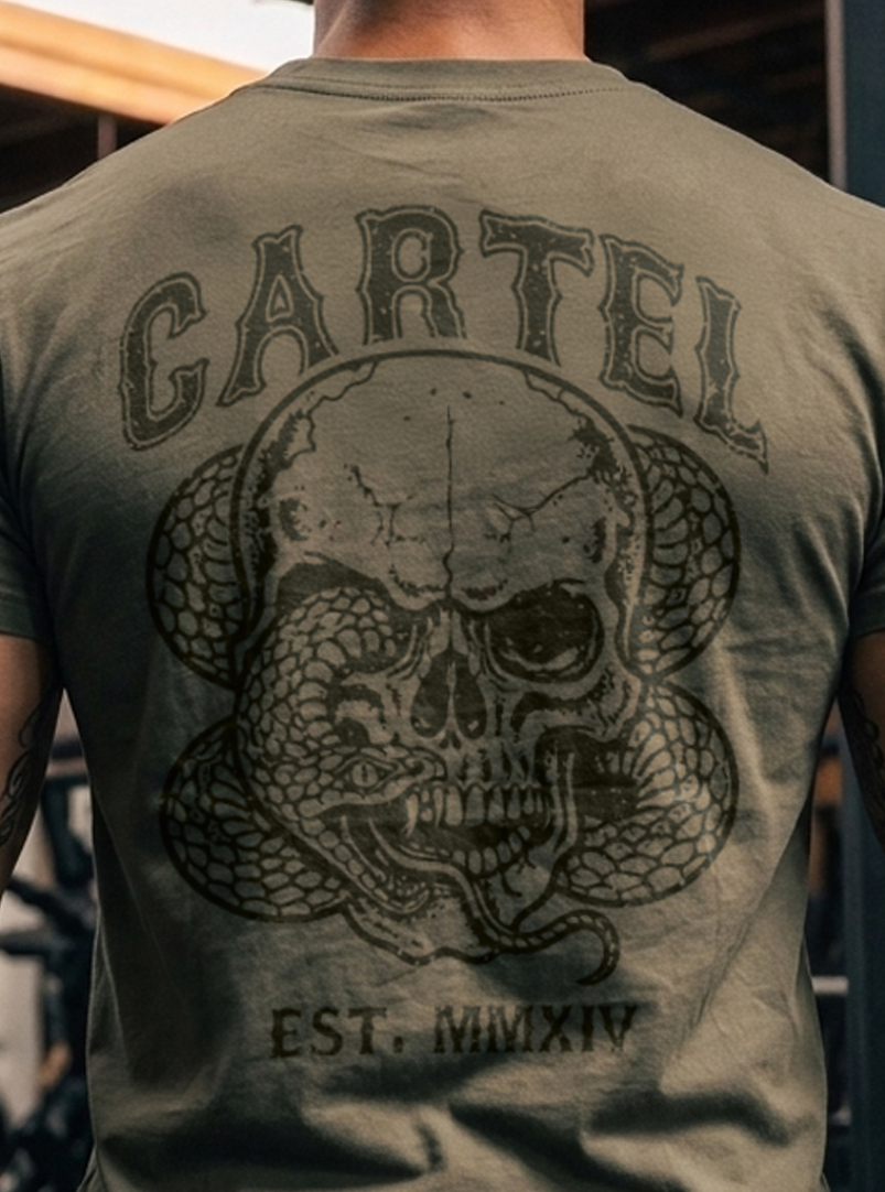 Cold Strike T-Shirt -Weathered Army (Limited Edition)