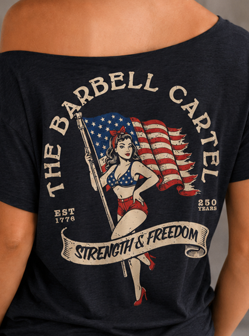 America 250 Street Cut T-Shirt - Black (Limited edition)