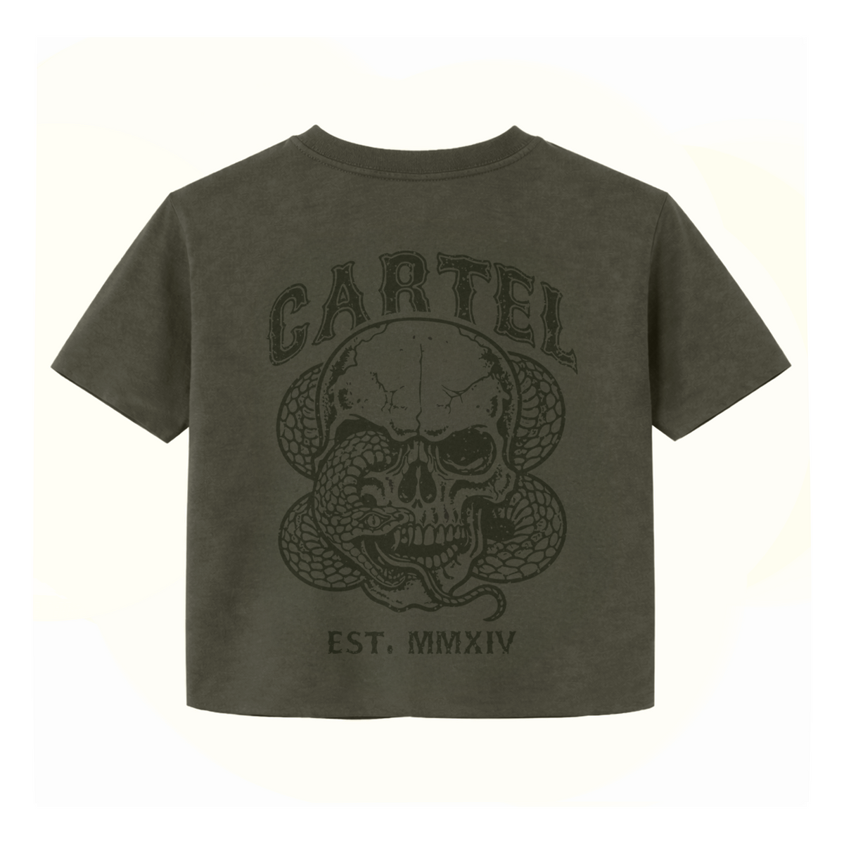 Cold Strike Hand Cut Crop - Weathered Army (Limited Edition)