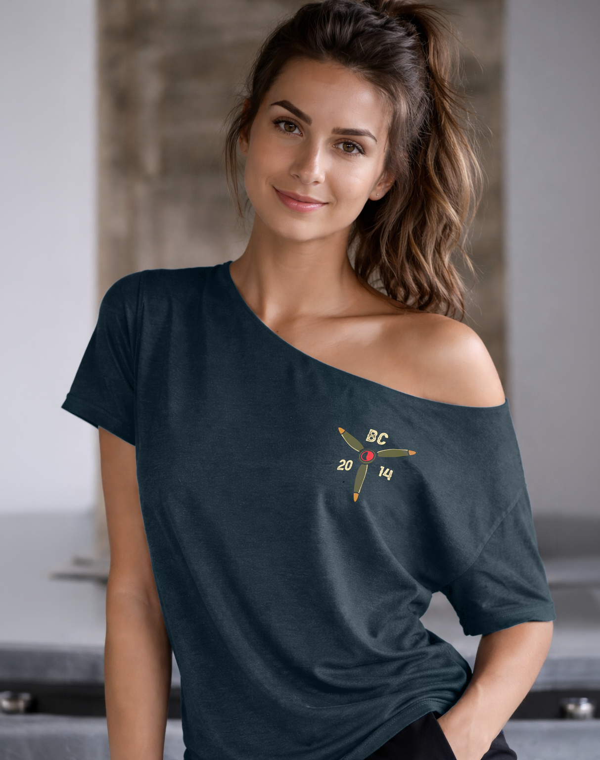 Aces 2.0 Street Cut T-Shirt - Heather Navy