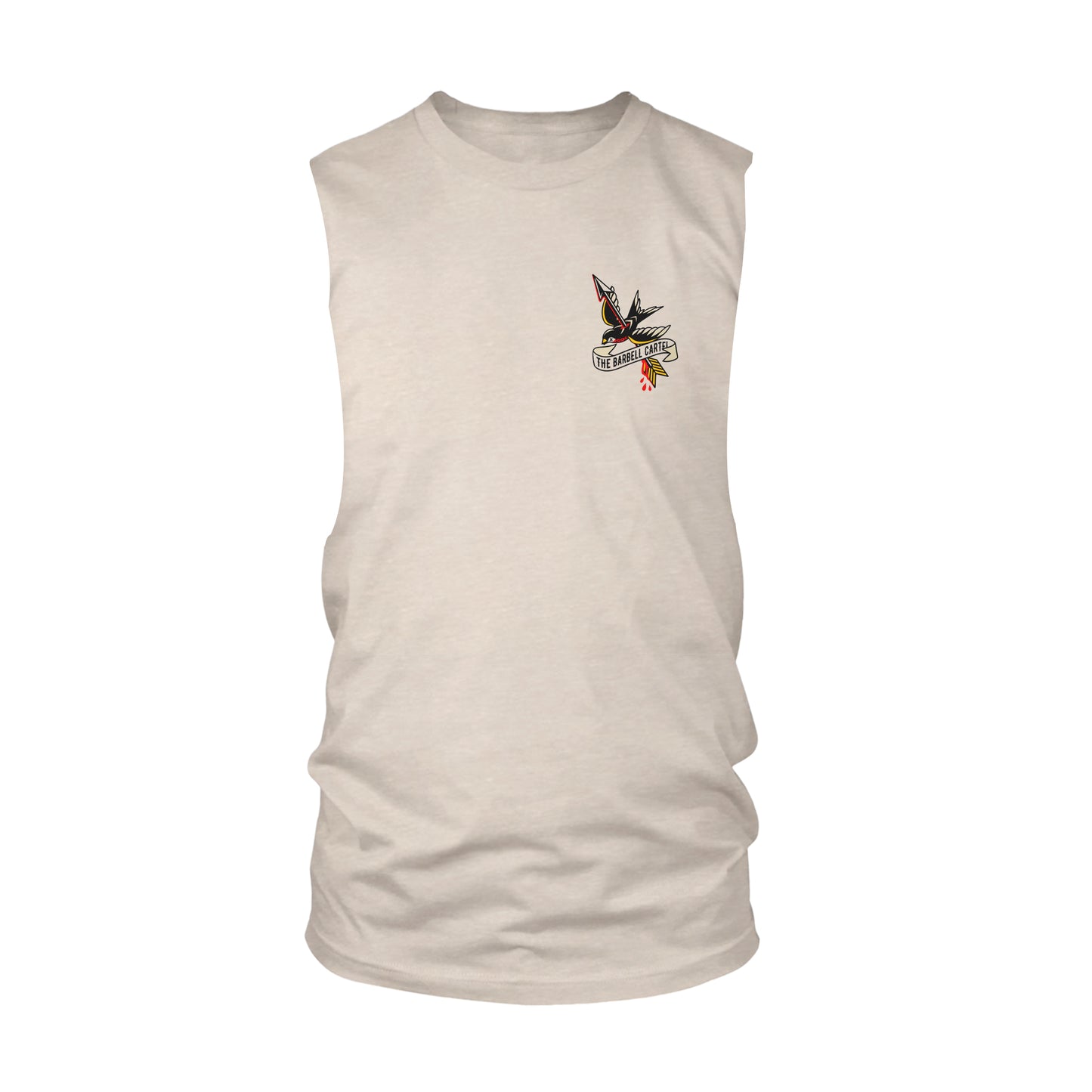 American Traditional Cut-Off Tank - Sand