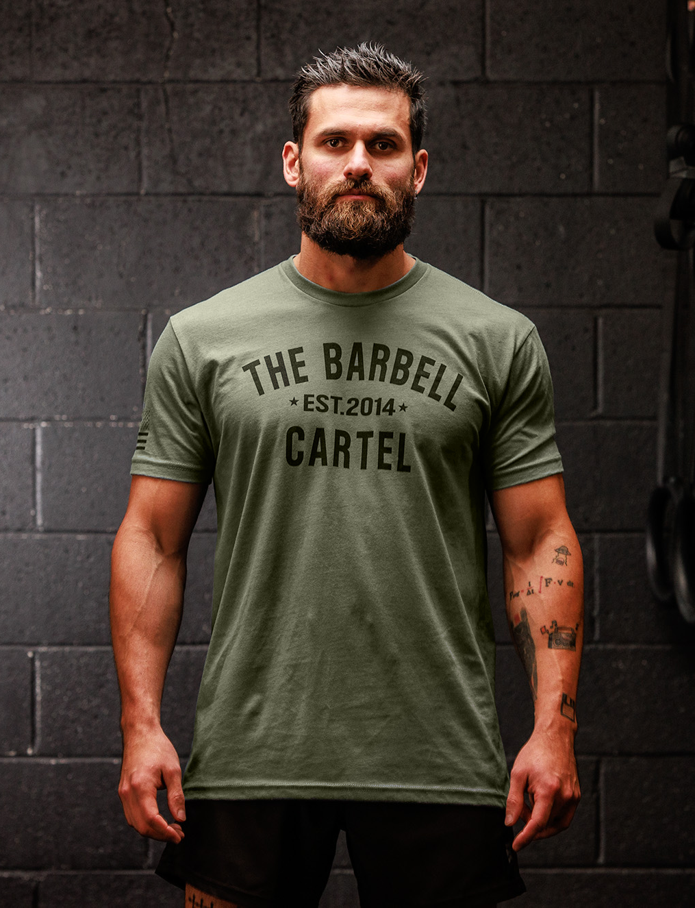 Classic Logo T-Shirt - Military Green