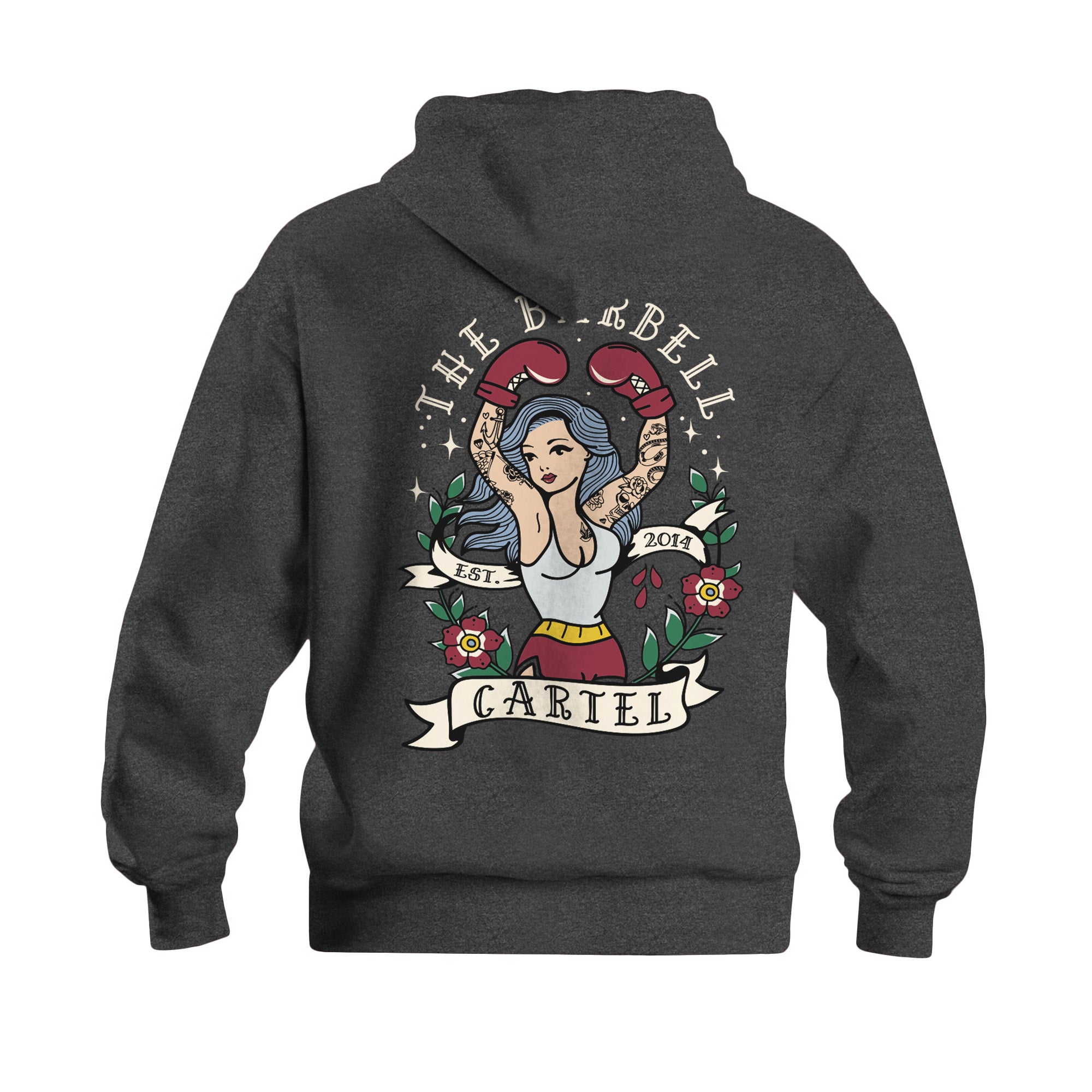 Million Dollar Baby Hoodie - Graphite – The Barbell Cartel