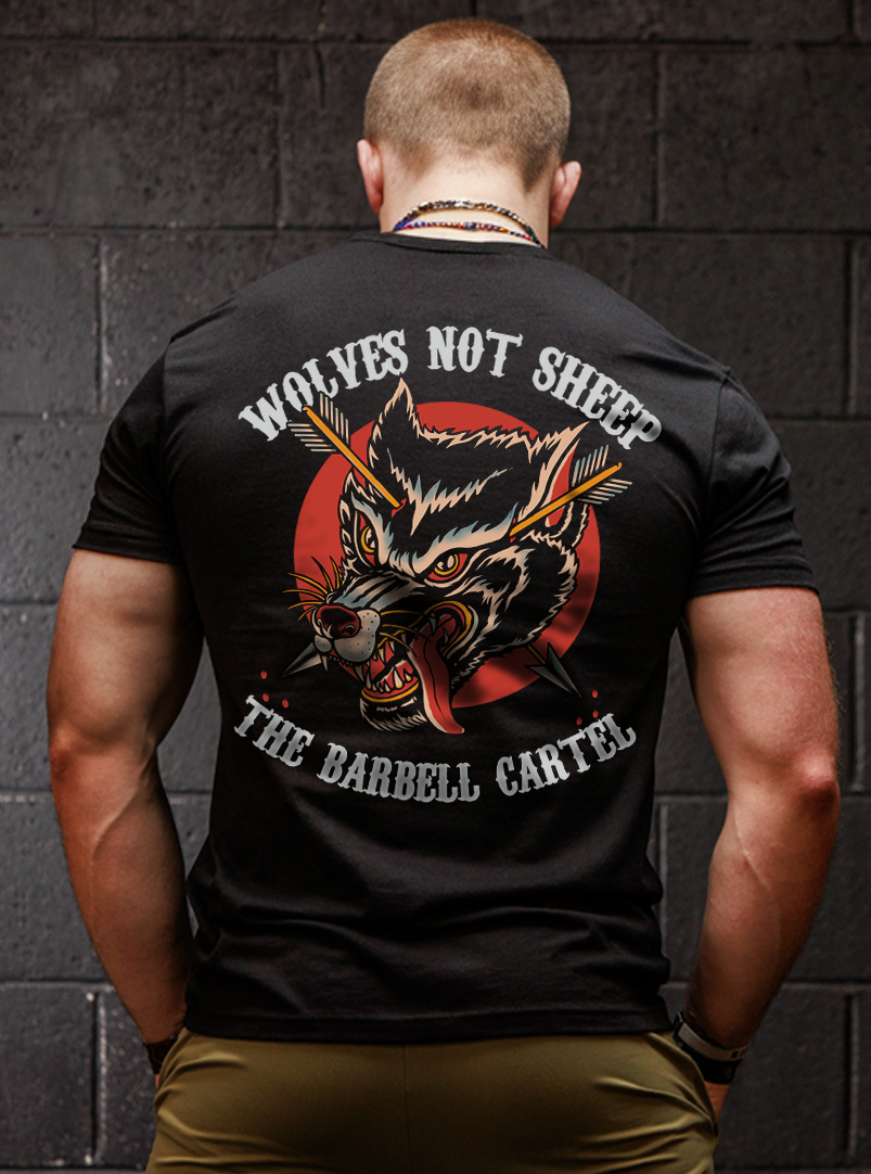Wolves T-Shirt - Black – The Barbell Cartel