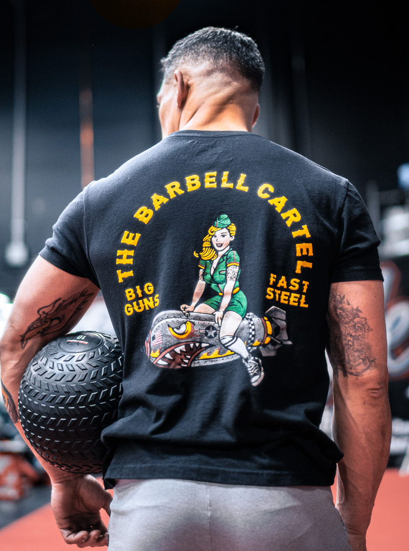 Bomber Girl T-Shirt Black - Main Image