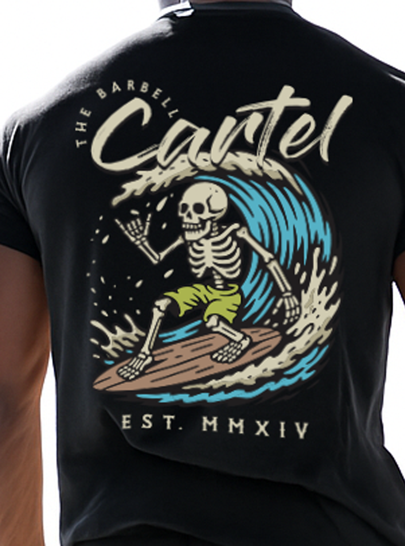 Hang Ten T-Shirt - Black