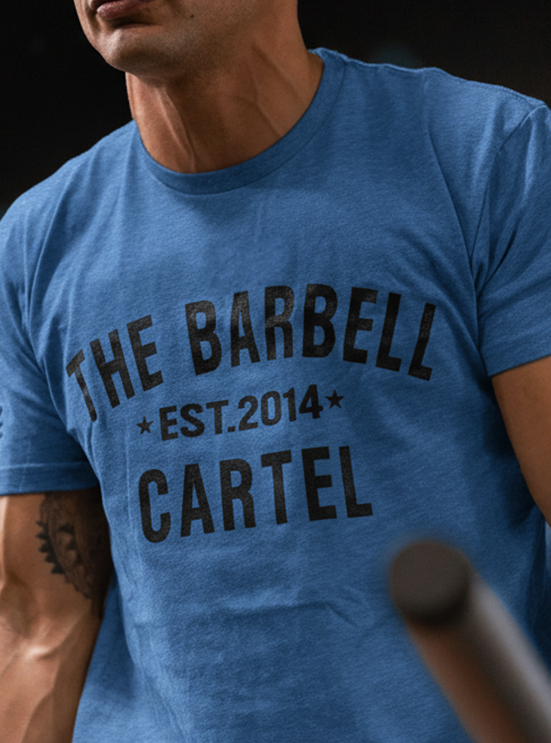 Classic Logo T-Shirt - Cool Heather Blue (Limited Edition)