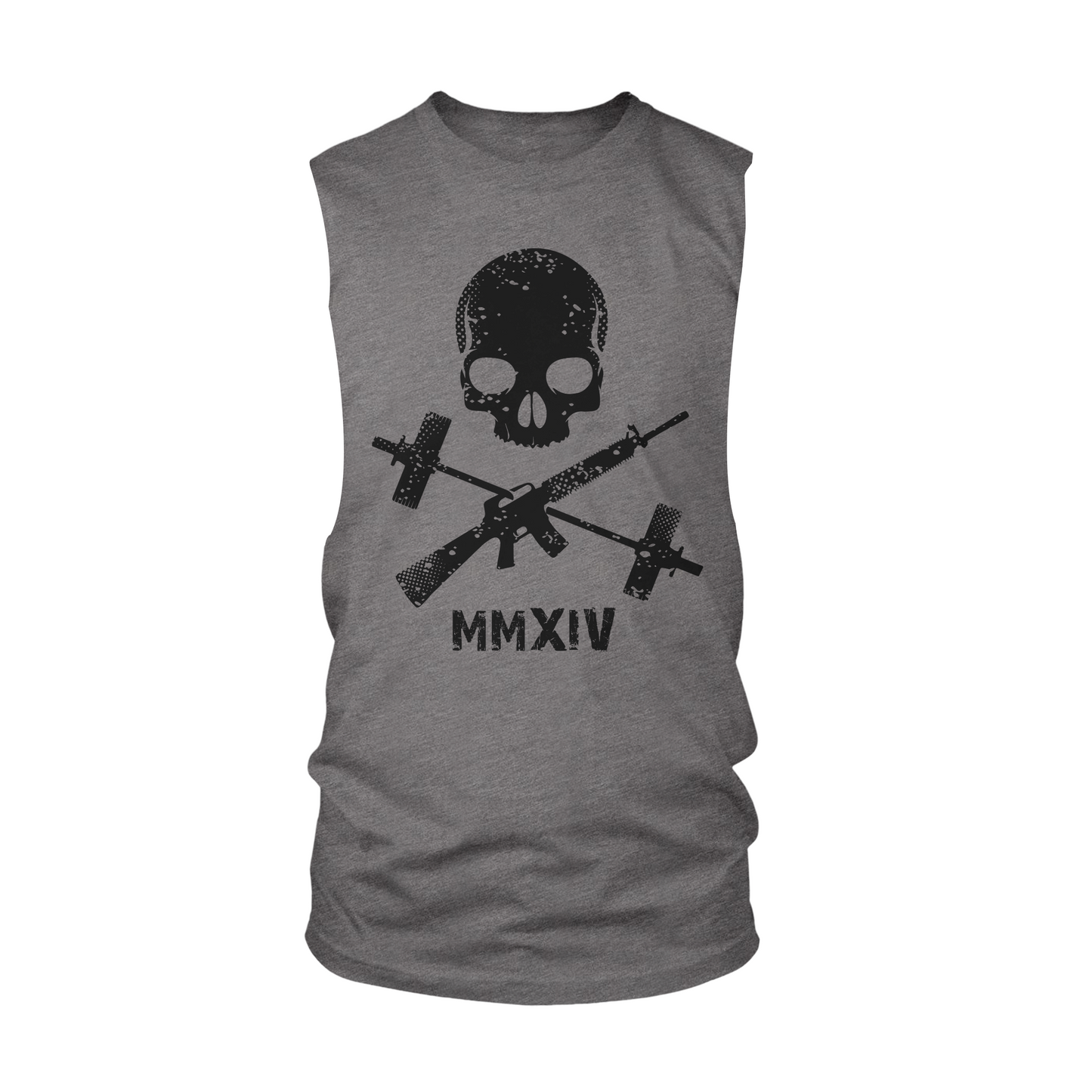 Hot Crossed Guns Cut-Off Tank - Heavy Metal (Limited Edition)