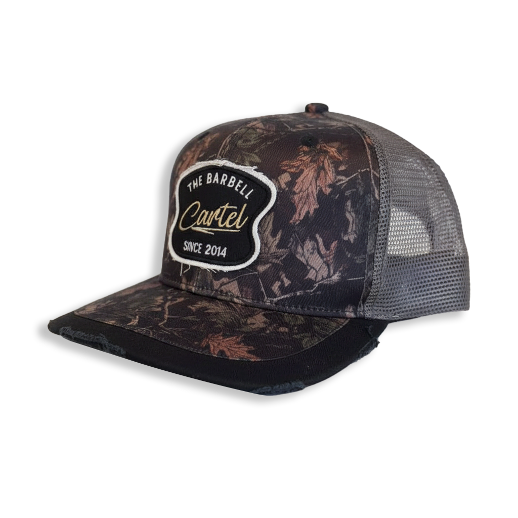Woodland Forest Camo Snap Back / Flat Brim