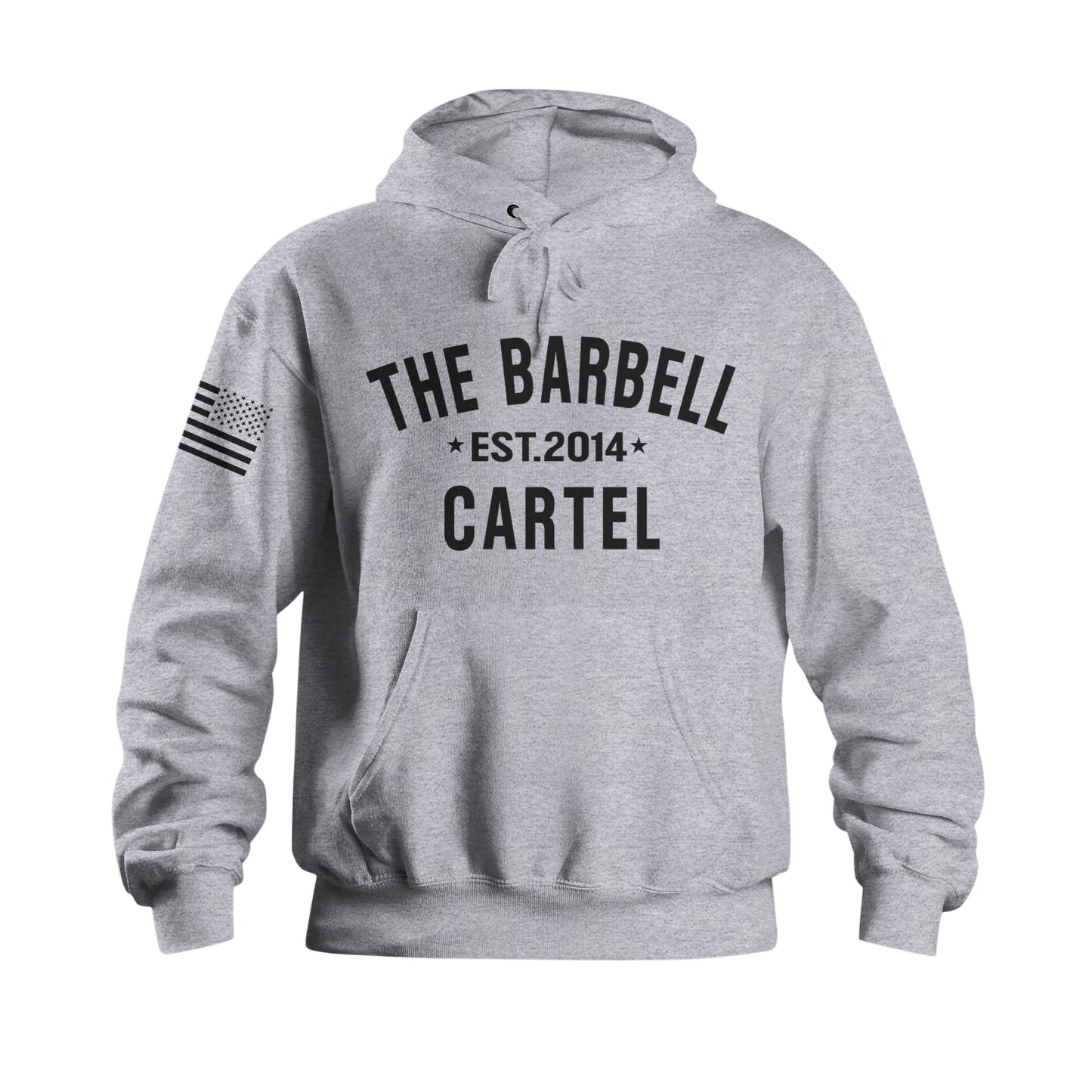 Classic Logo Hoodie - Heather Grey