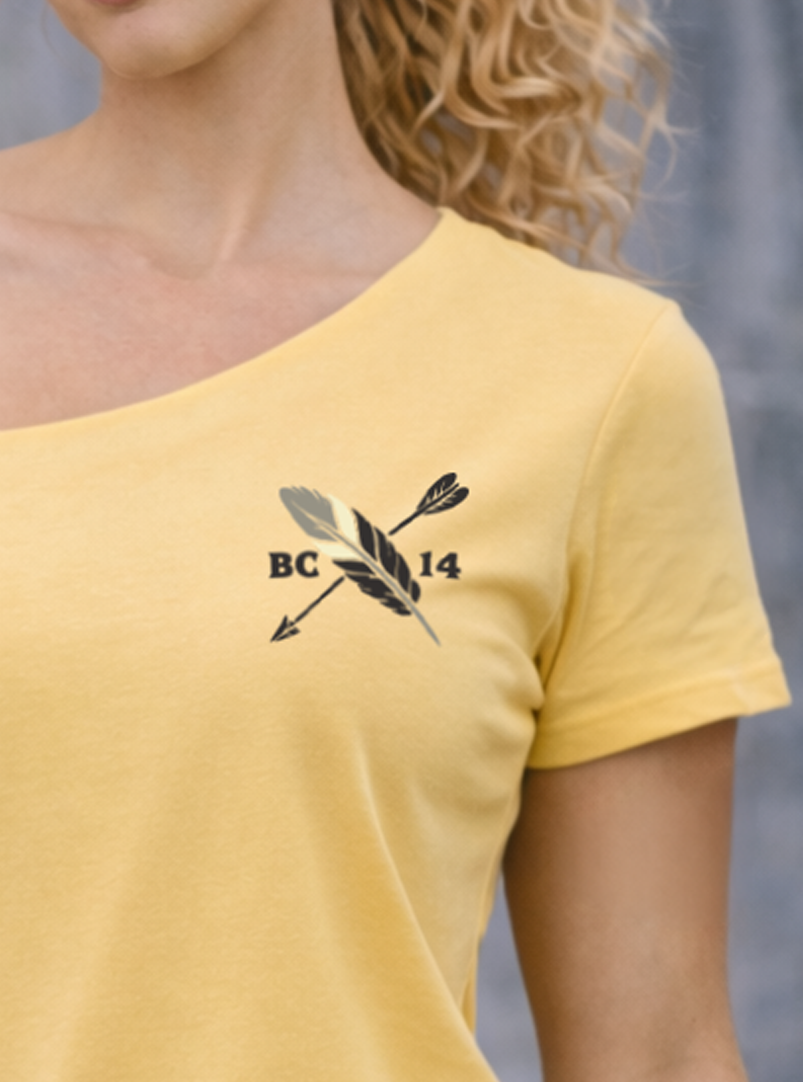 Cocky Street Cut T-Shirt - Banana