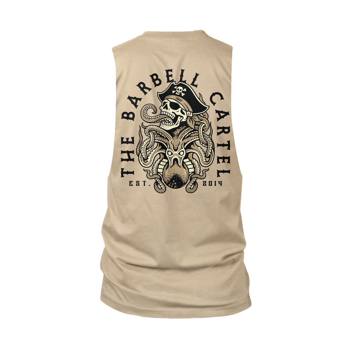 Seasick Cut-Off Tank - Heather Tan (Limited Edition)