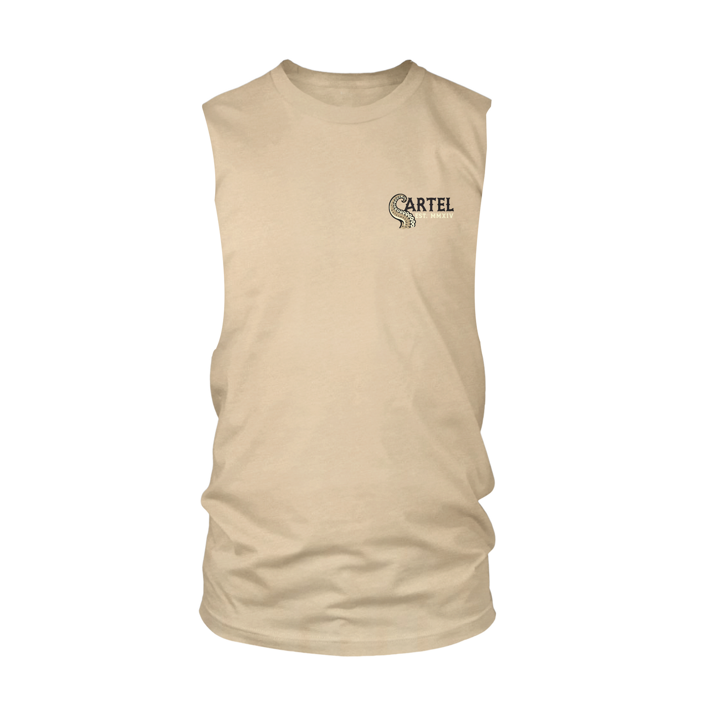 Seasick Cut-Off Tank - Heather Tan (Limited Edition)