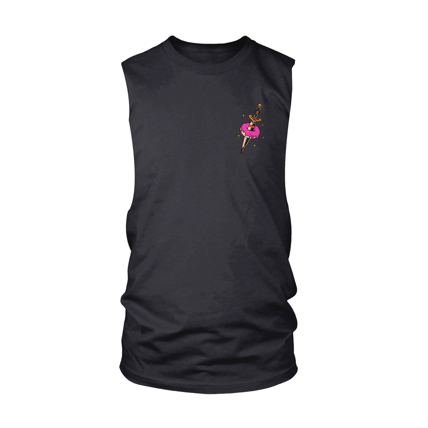 Feast Cut-Off Tank - Black