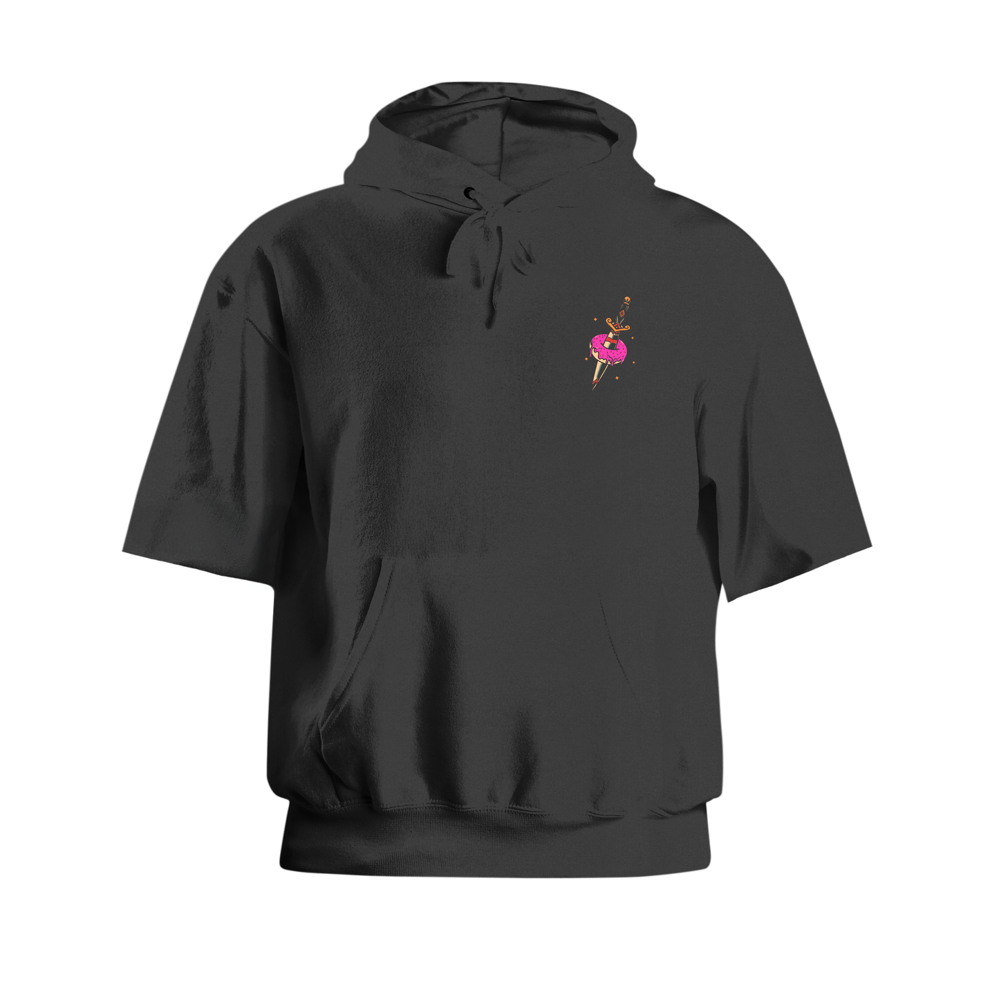 Feast Pump Cut Hoodie - Black