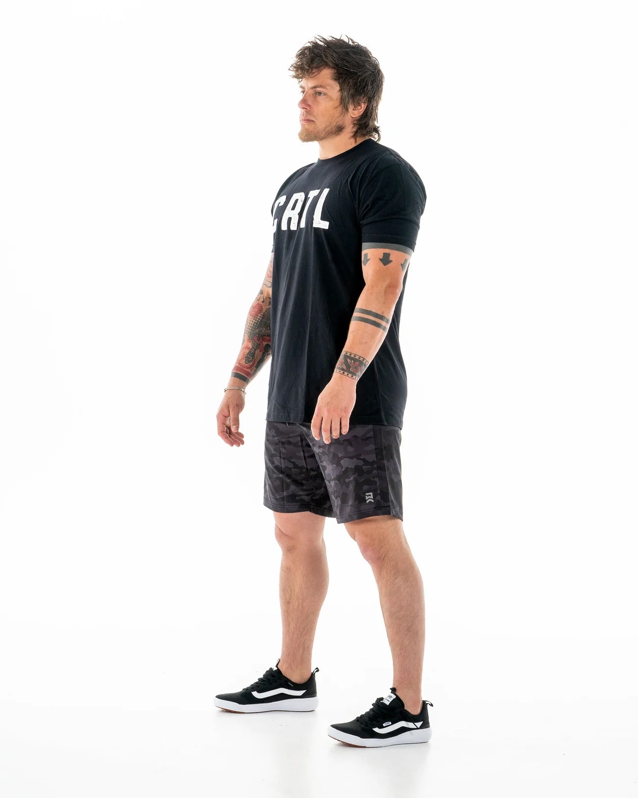 Freestyle Short 9" - Camo Midnight