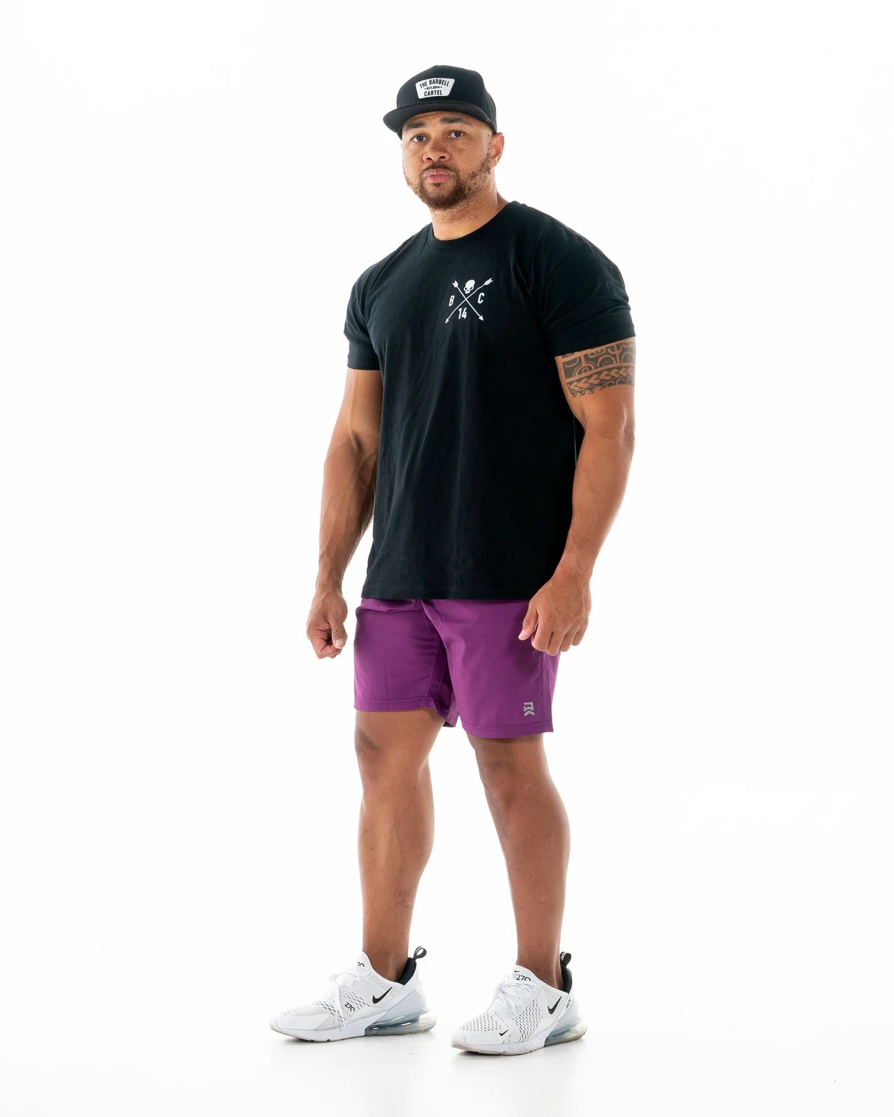 Freestyle Short 9" - Solid Orchid