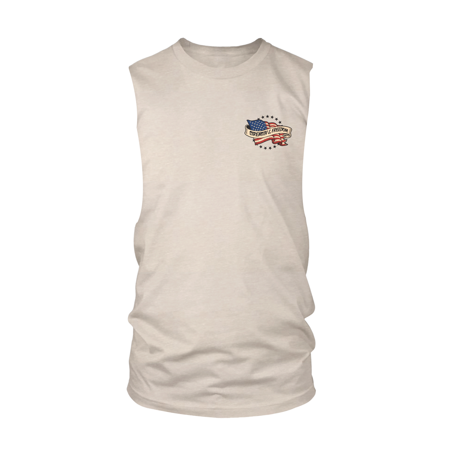 America 250 Cut-Off Tank - Sand (Limited edition)