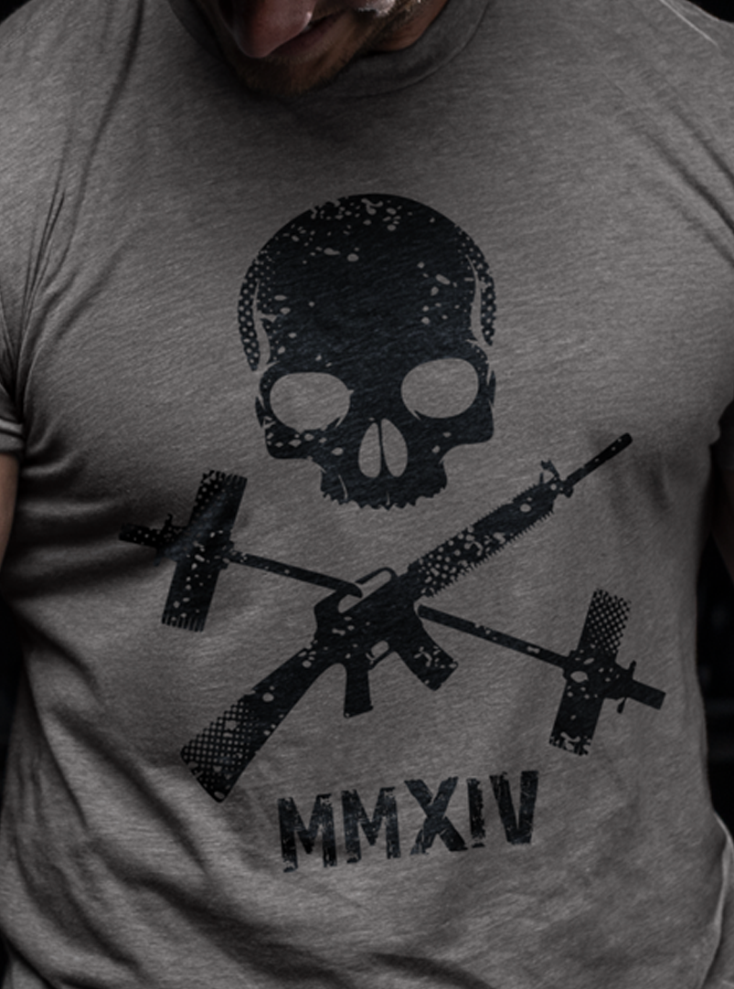 Hot Crossed Guns T-Shirt - Heavy Metal (Limited Edition)