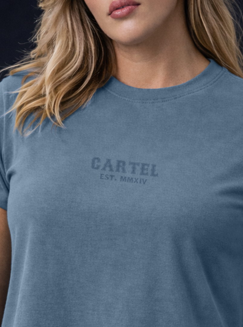 High Seas Hand Cut Crop - Washed Slate