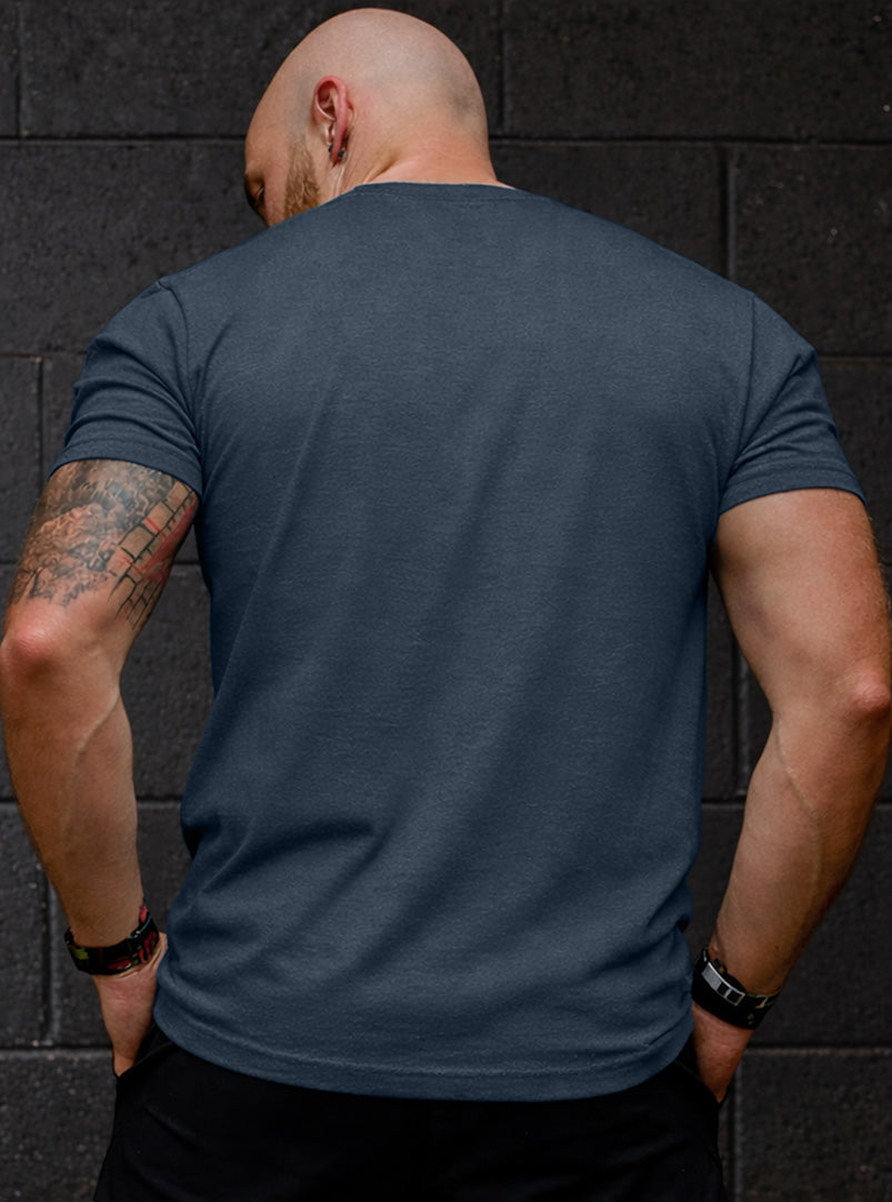Foundation T-Shirt – Heather Navy