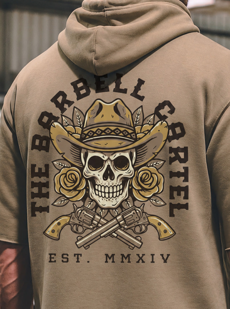 Outlaw Pump Cut Hoodie - Safari