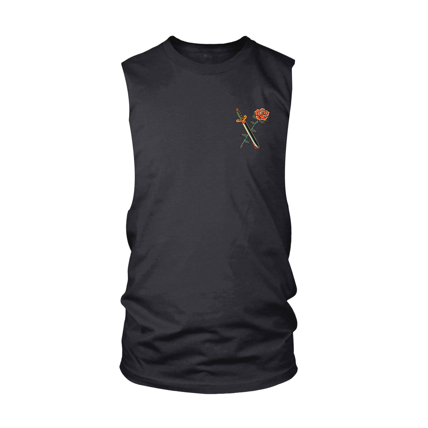 Pirates Cut-Off Tank - Black
