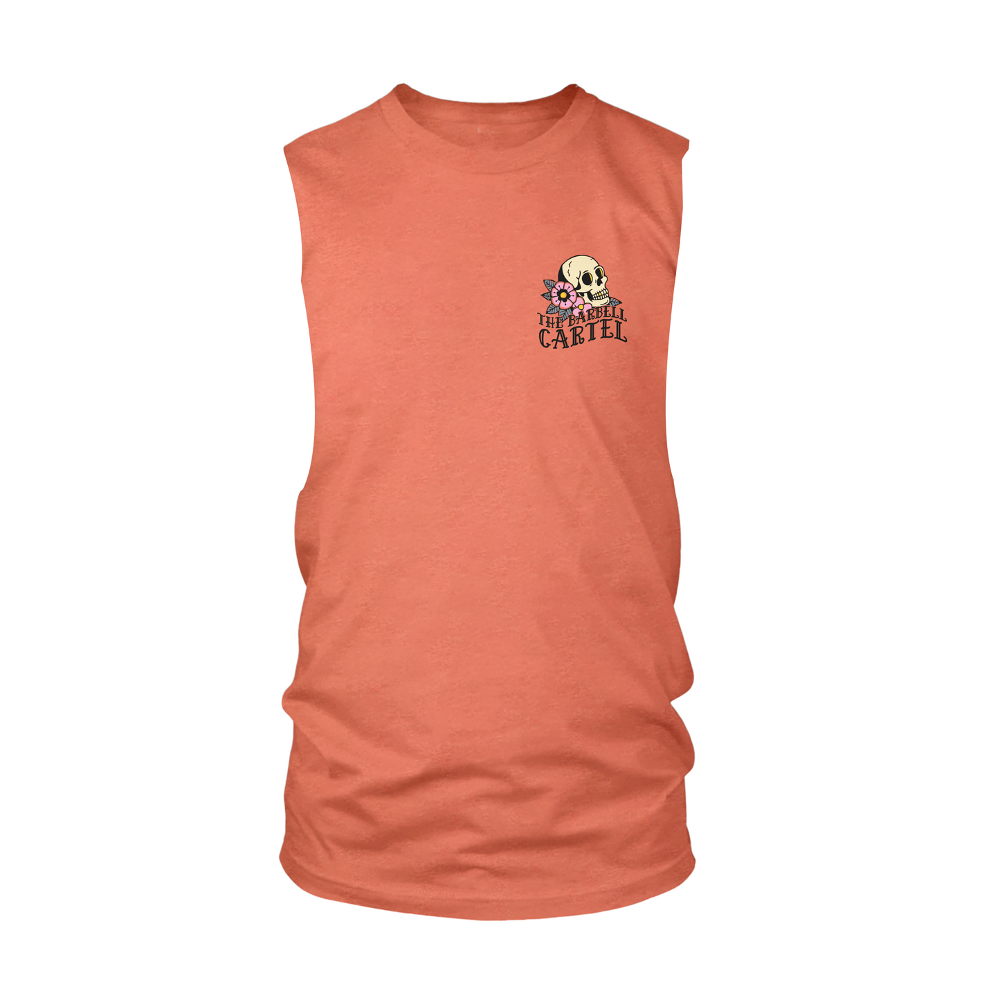 Dead Set Paradise Cut-Off Tank - Redwood