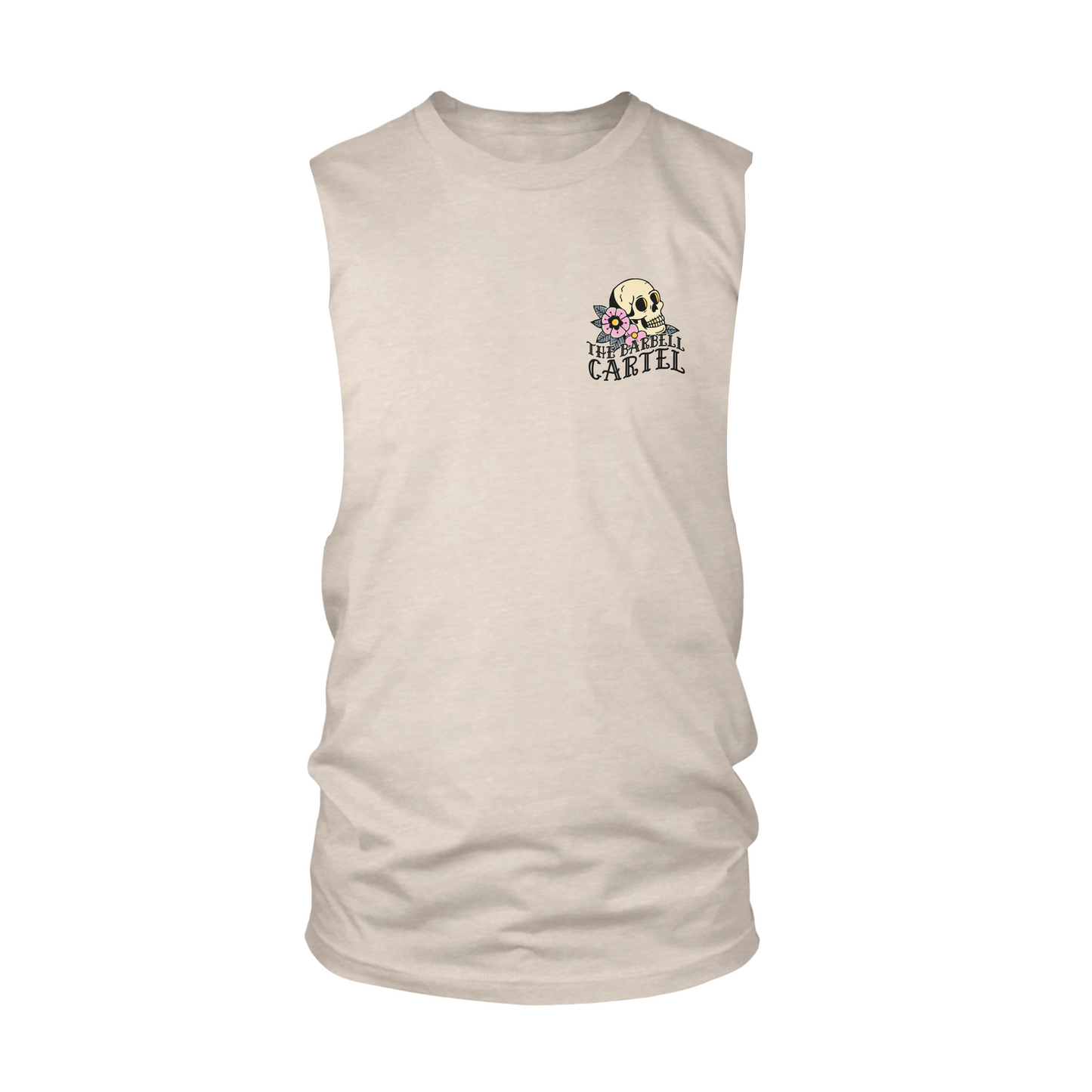Dead Set Paradise Cut-Off Tank - Sand