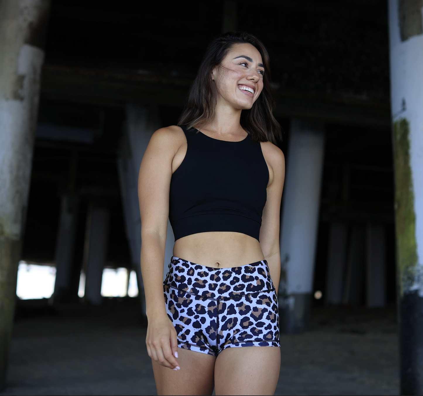 Infinity Sports Bra - Ash Rose