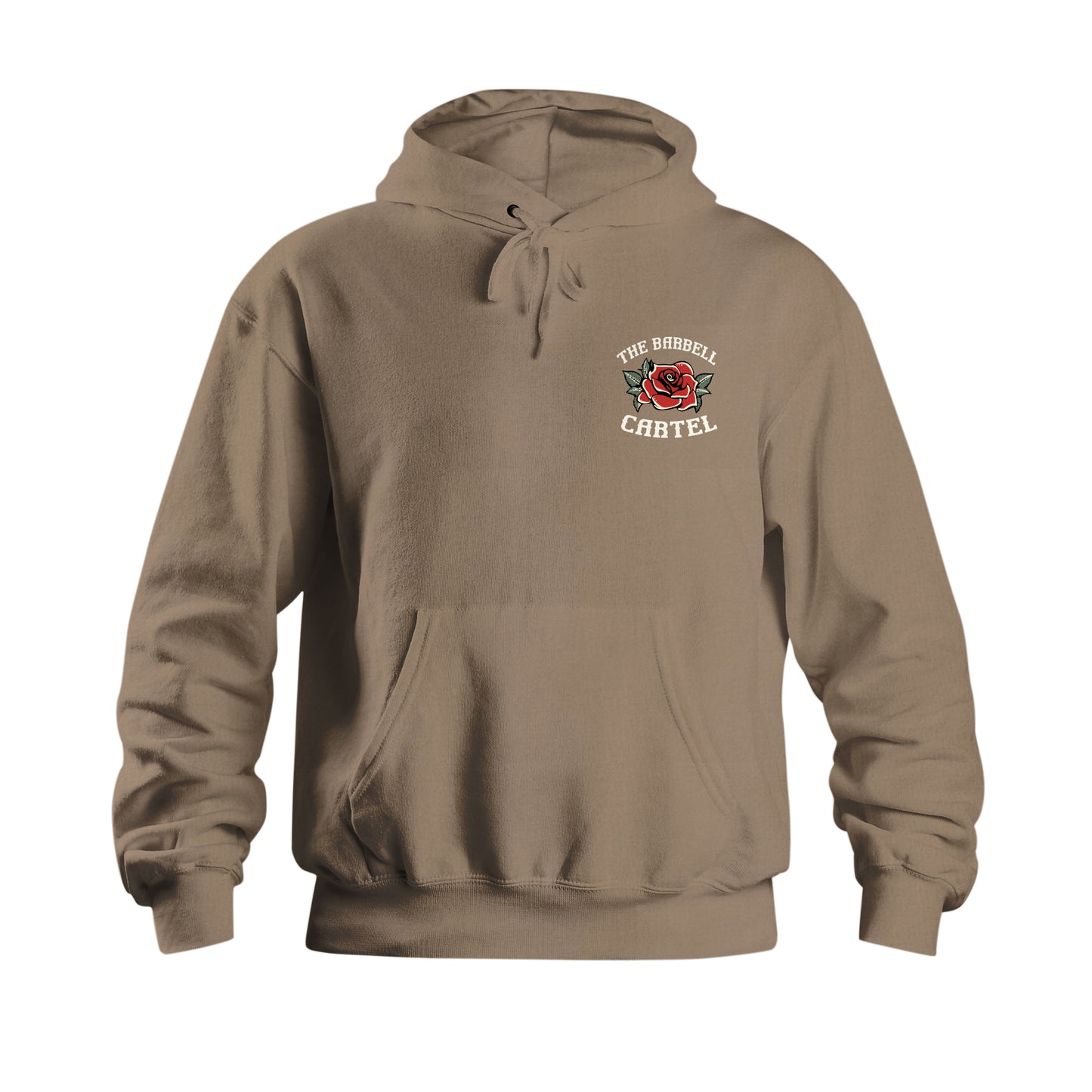 Split Skull Hoodie - Safari