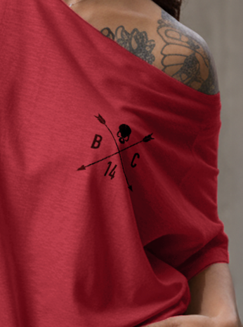 Skull & Arrow Street Cut T-Shirt - Redline (Limited Edition)