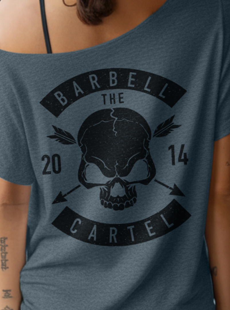 Skull & Arrow Street Cut T-Shirt - Slate