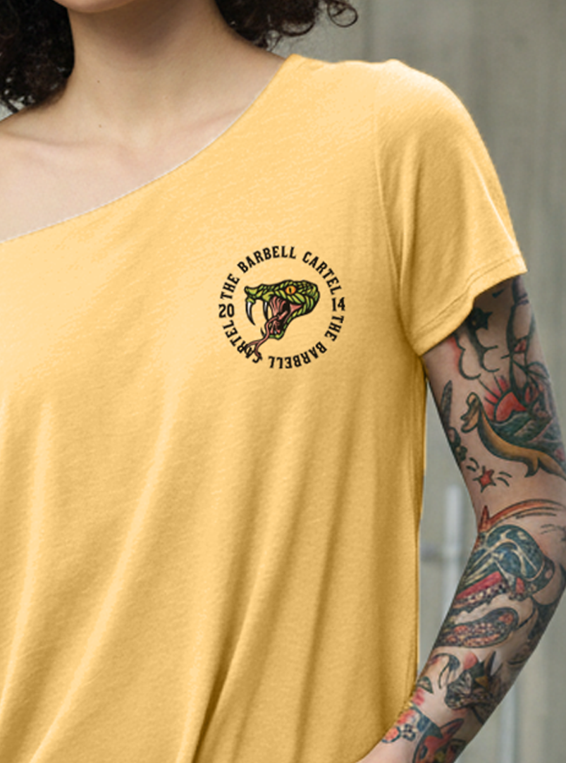 Snake Eyes Street Cut T-Shirt - Banana