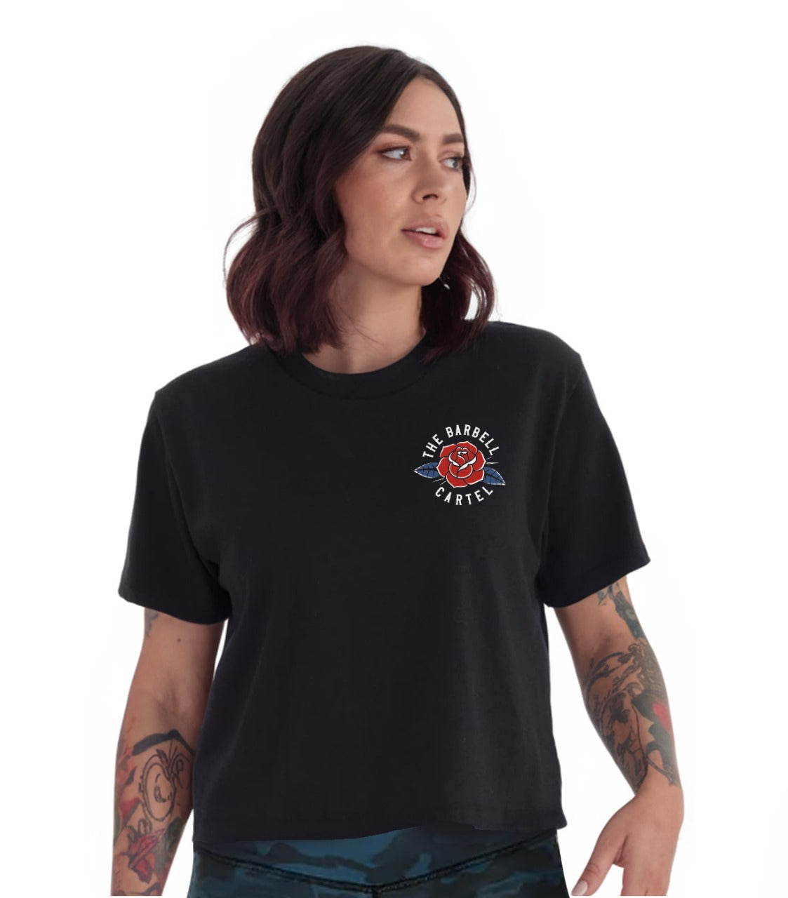 Propaganda Heavyweight Boxy Tee - Black