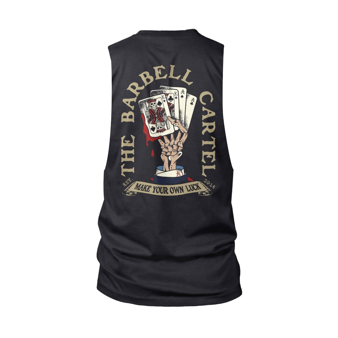 Pocket Ace Cut-Off Tank - Black