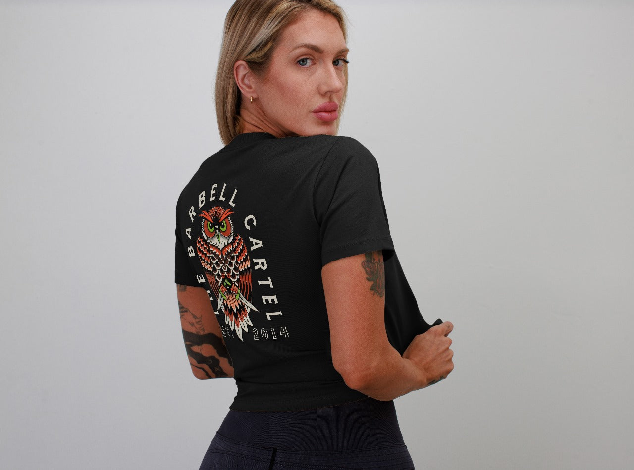 Steel Talons Heavyweight Boxy Tee - Black