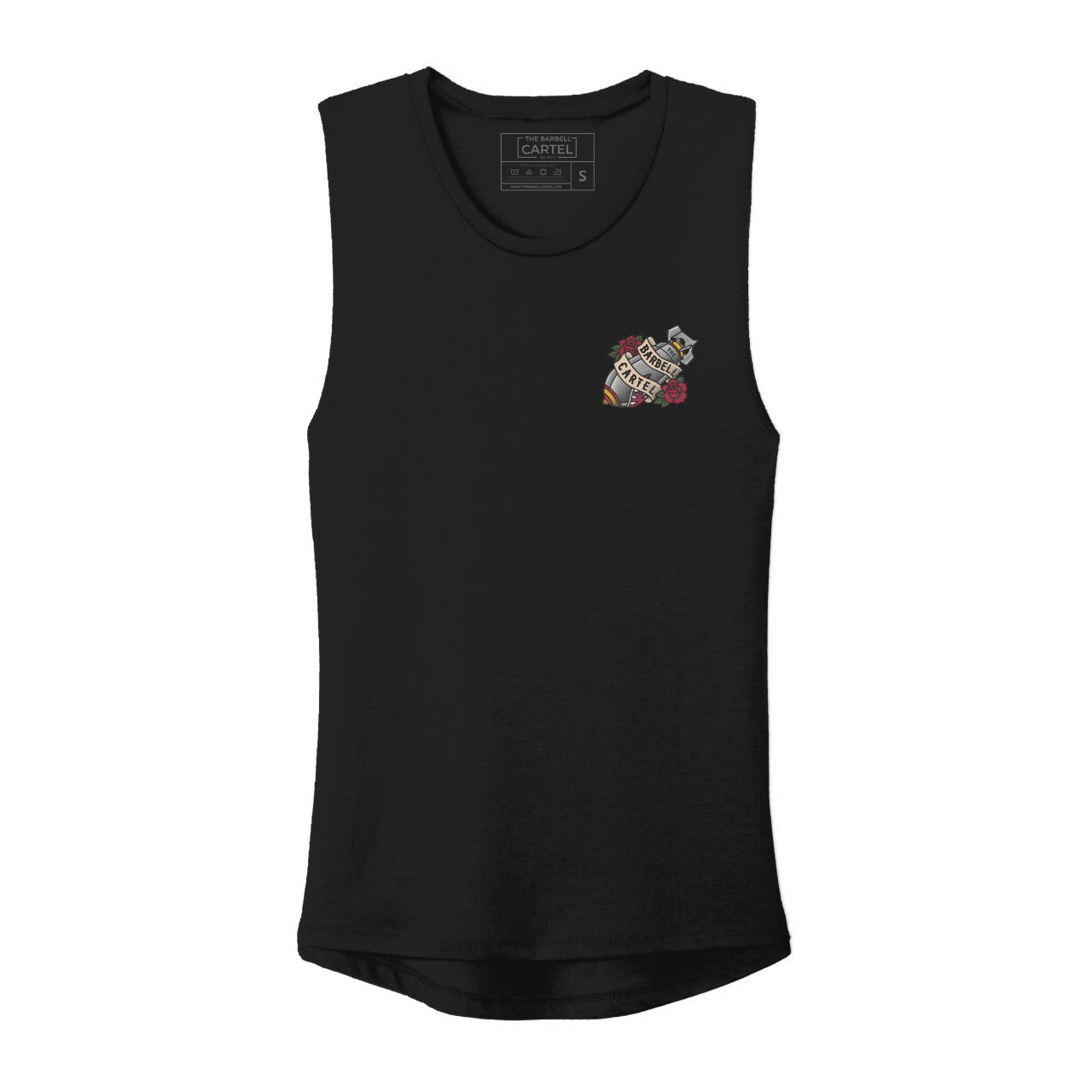 Bomber Girl Tank - Black