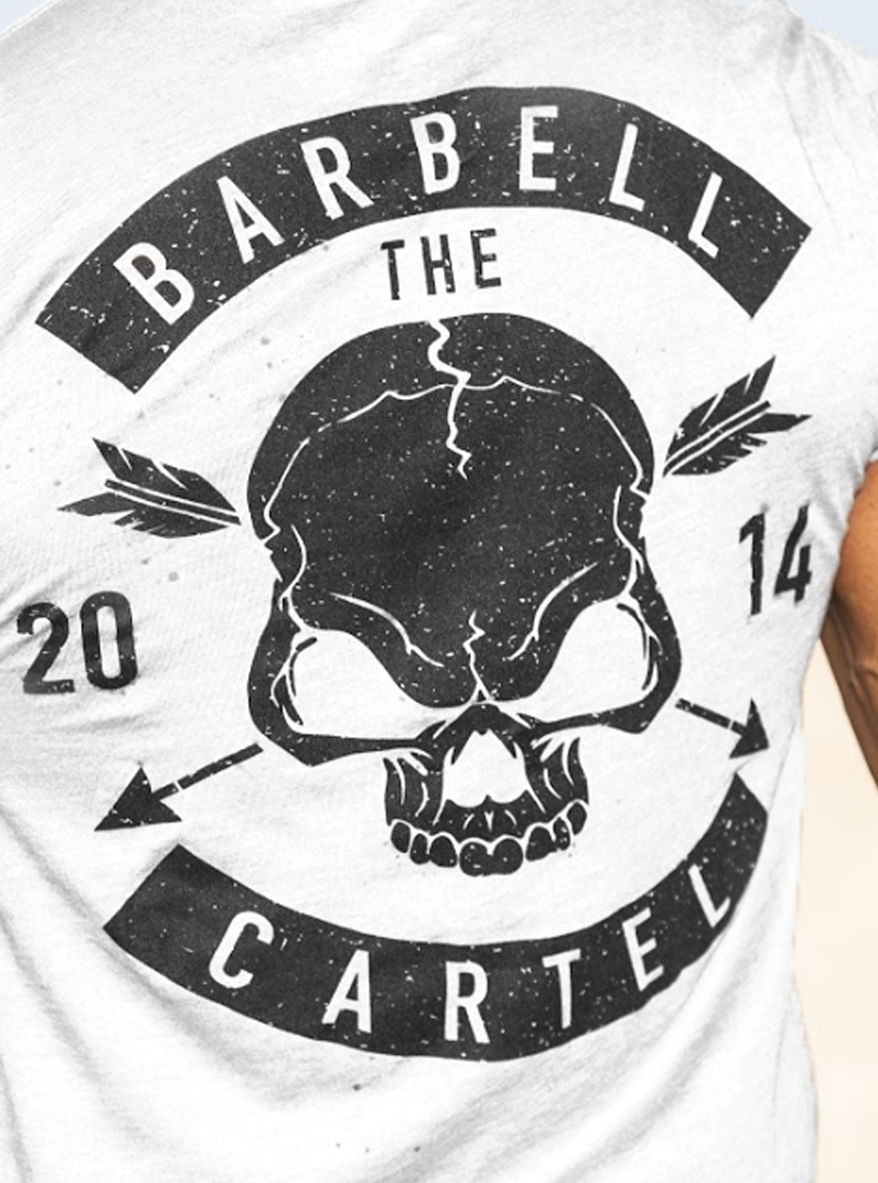 Skull & Arrow T-Shirt - White