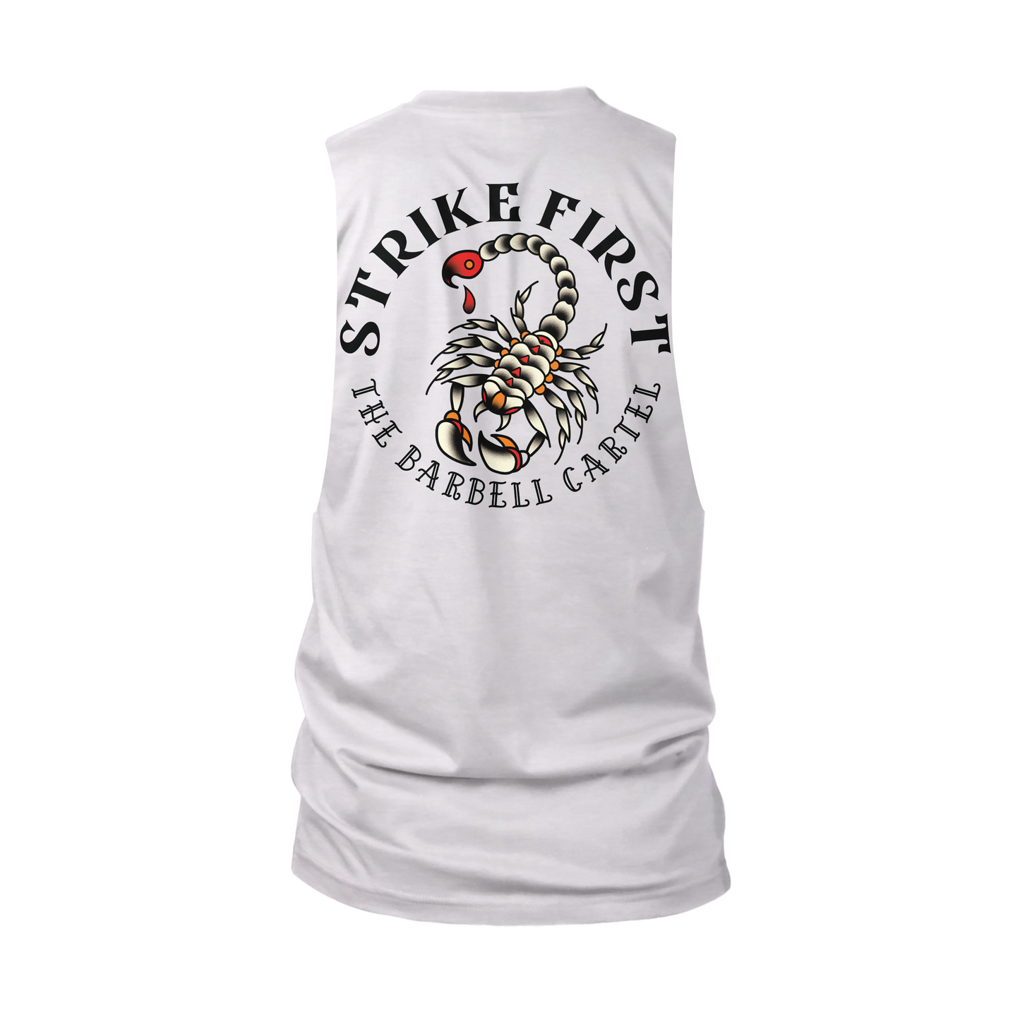 Scorpion Cut-Off Tank - White