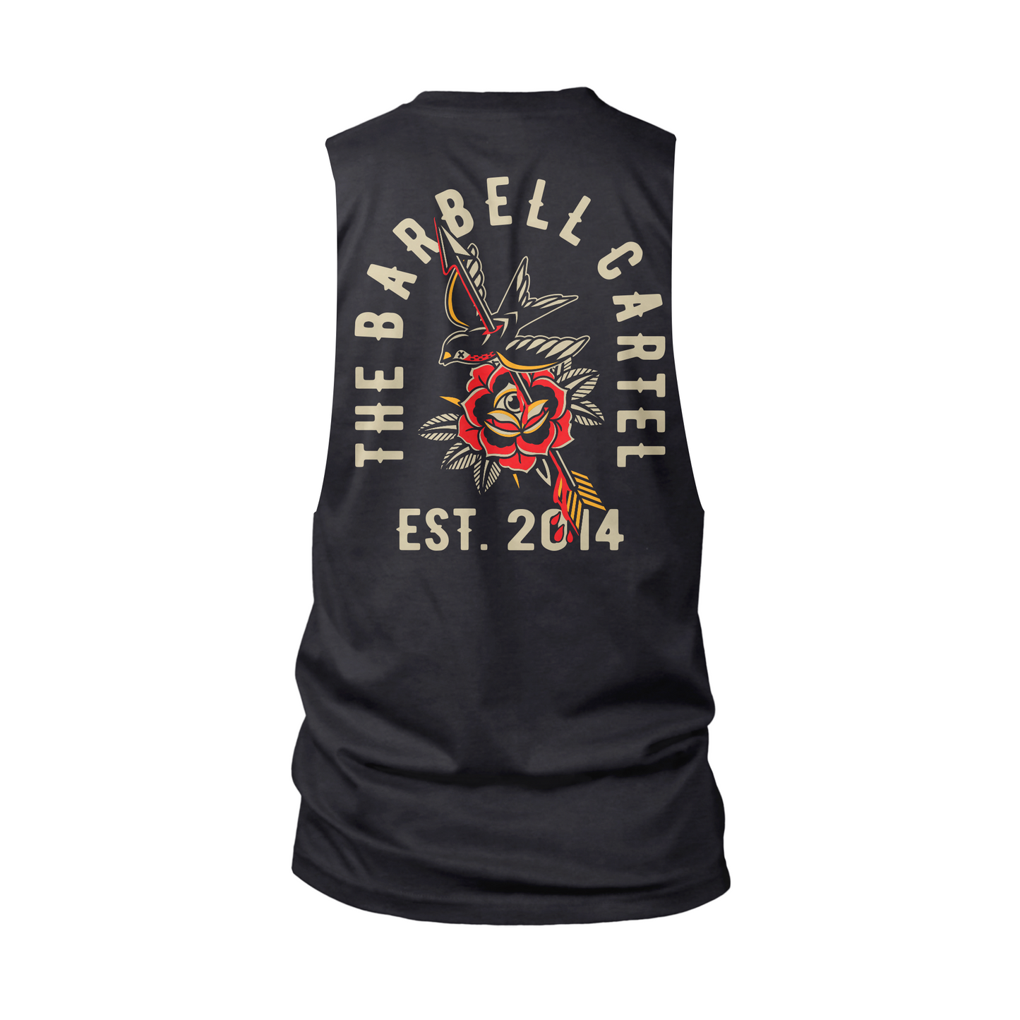 American Traditional Cut-Off Tank - Black