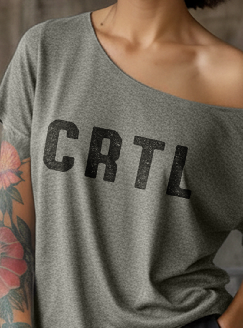 CRTL Street Cut T-Shirt - Stone Gray