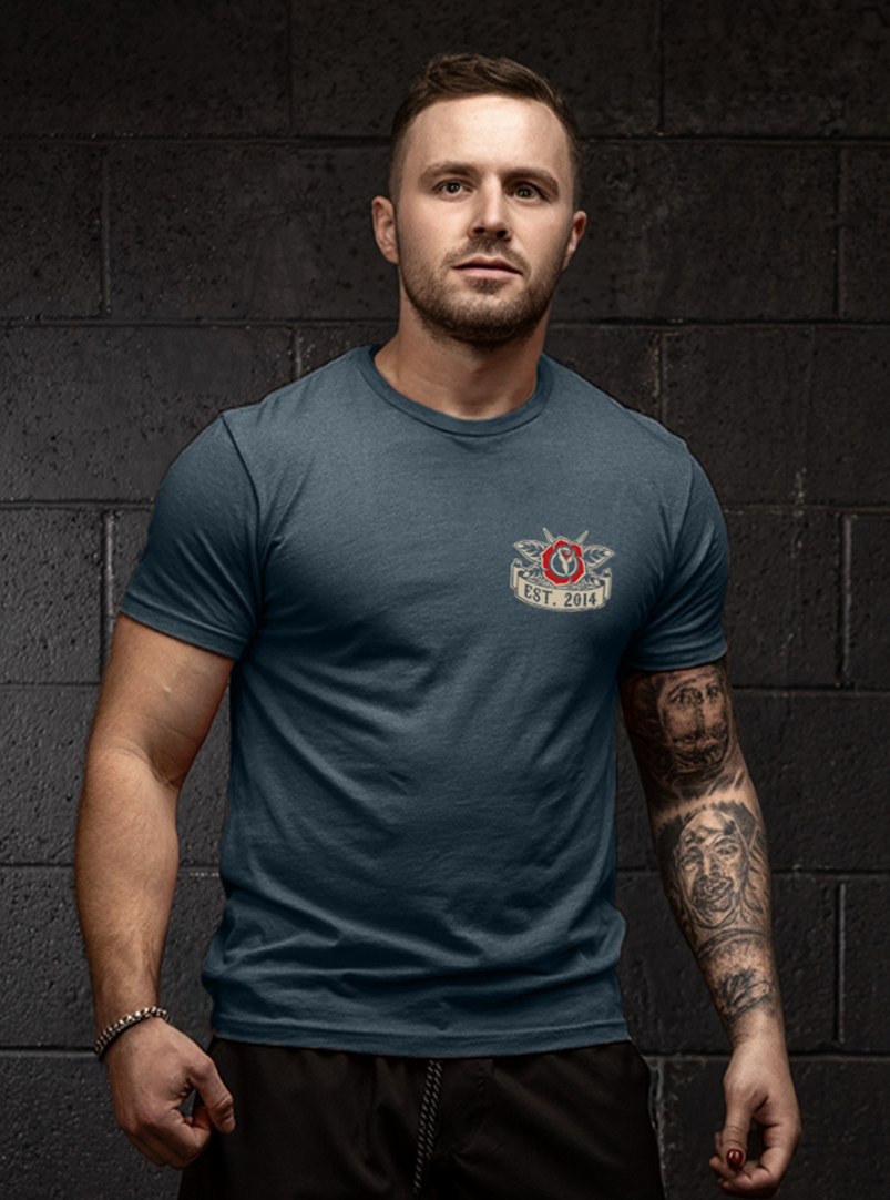 Old School T-Shirt - Navy