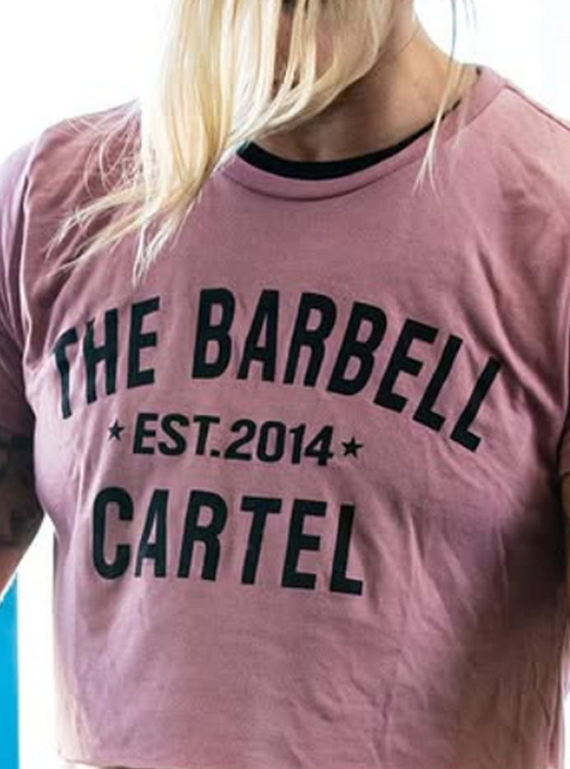 Classic Logo Crop T-Shirt - Desert Pink