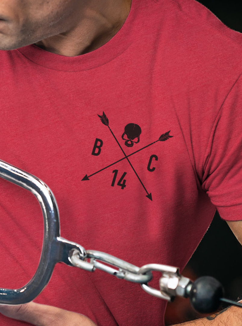 Skull & Arrow T-Shirt - Redline (Limited Edition)