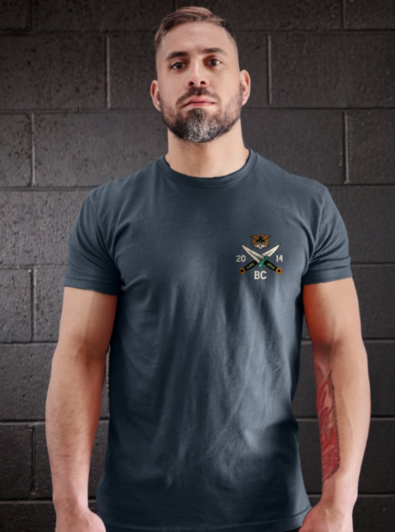 Steel Talons T-Shirt - Heather Navy