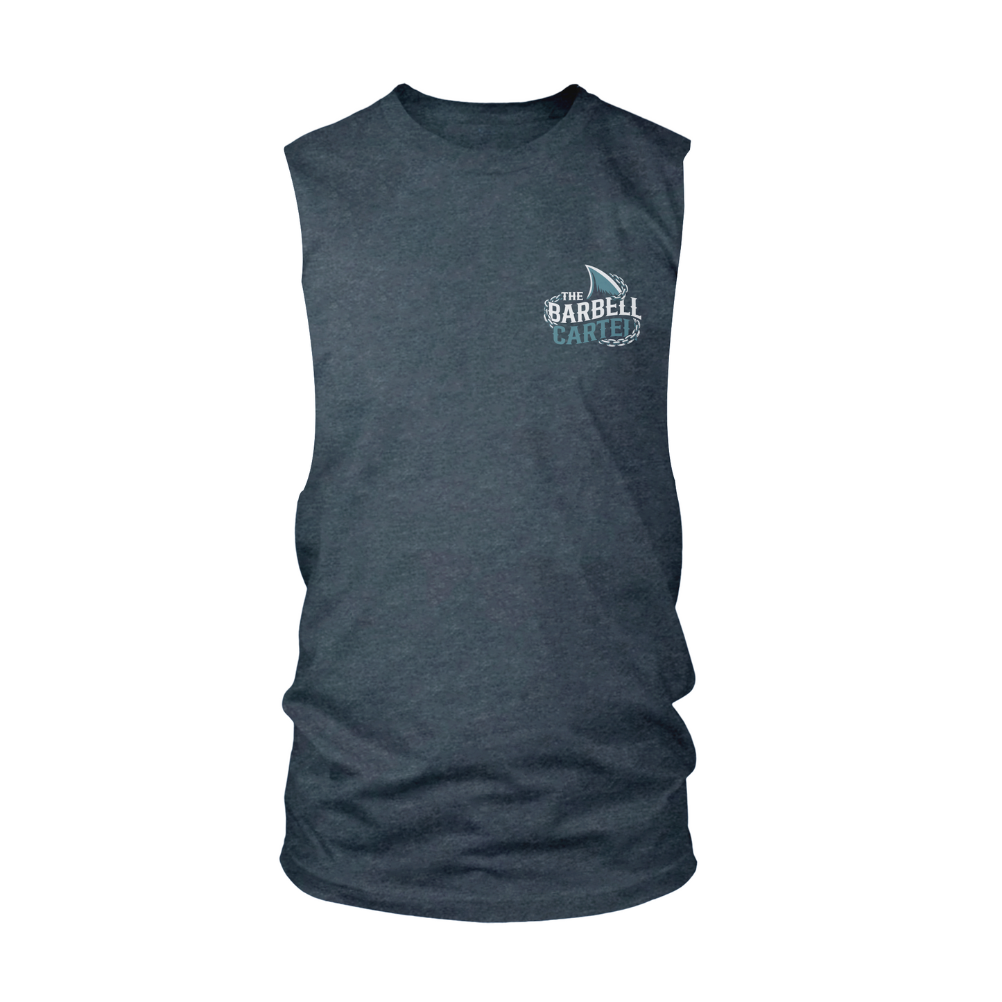 Killer Gainz 2.0 Cut-Off Tank - Heather Navy