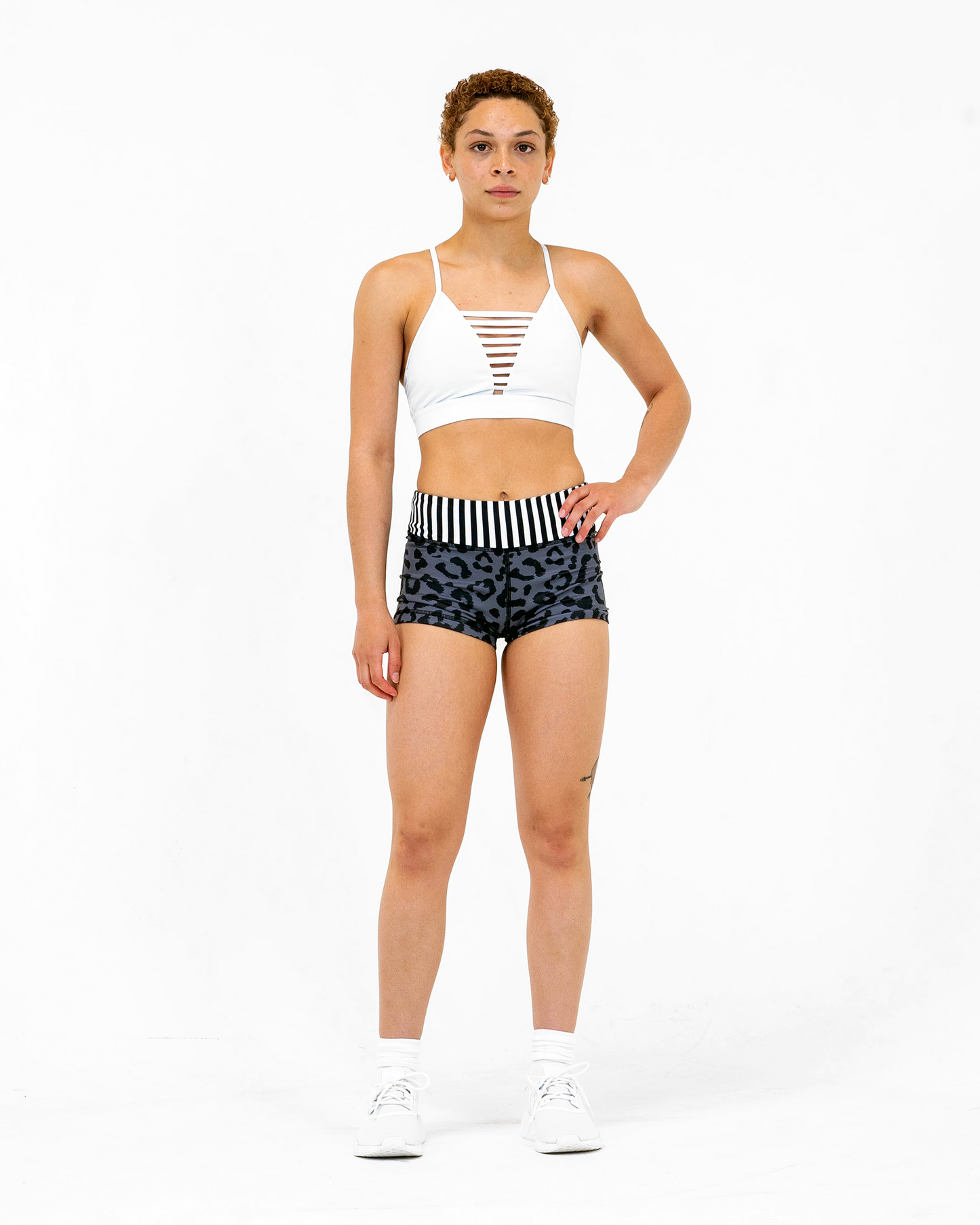 Evolution Sports Bra - Solid White