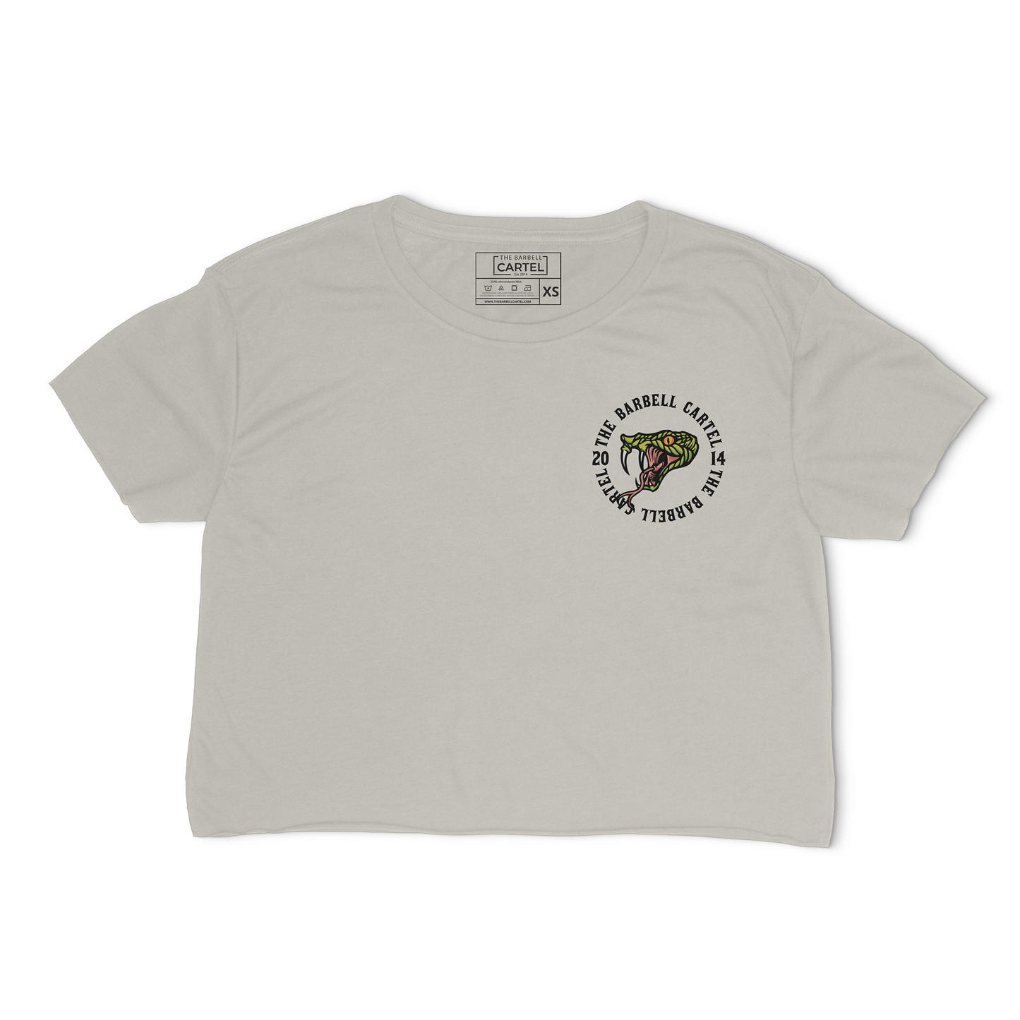 Snake Eyes Crop T-Shirt - Sand