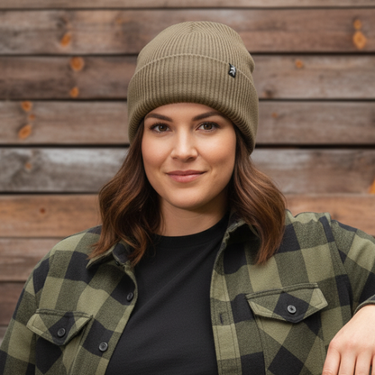 Classic Knit Beanie - Sand